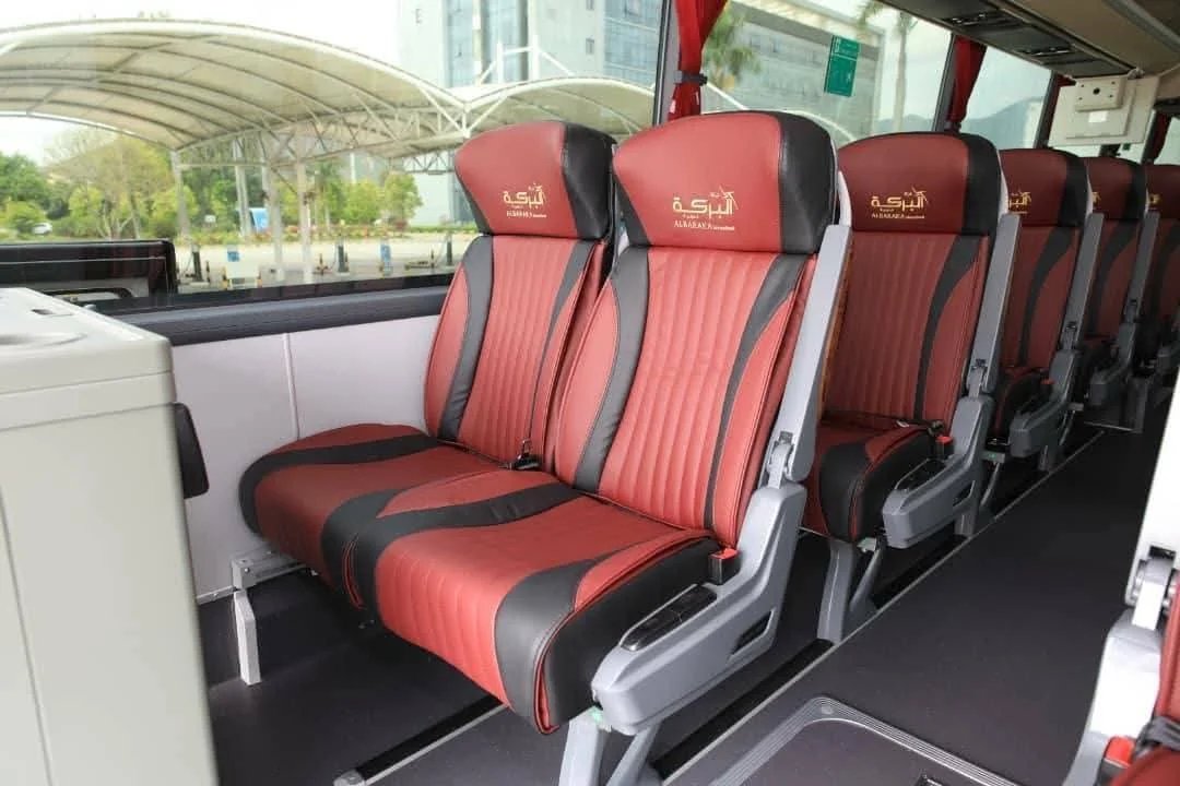 صورة من باص VIP الفاخر